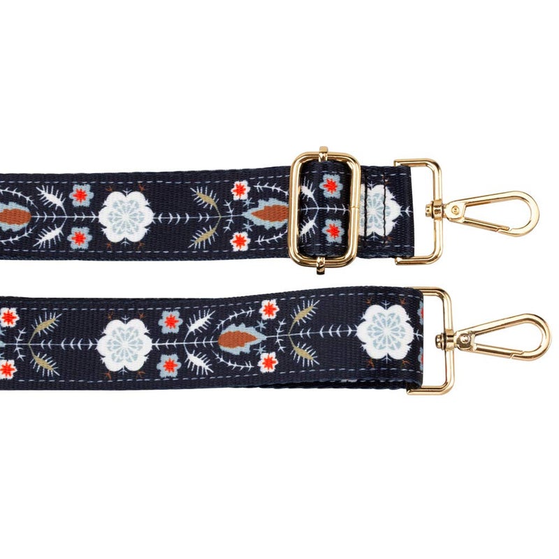 ZANQANO Crossbody Strap for Purses Replacement Adjustable Guitar Multicolor Style Handbag Straps (Flower Y) - Image 4